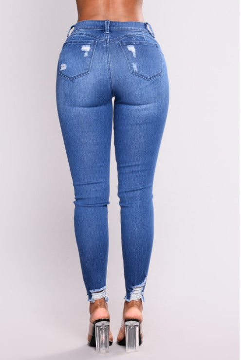 Pantalon Casual Denim - Confort et Style Quotidien