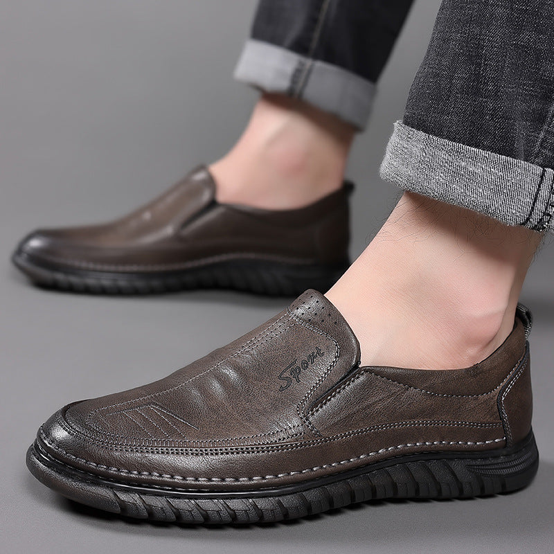 Chaussures décontractées à surface douce et respirantes pour hommes
